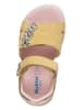 Richter Shoes Leren sandalen geel