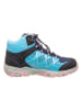 Richter Shoes Buty trekkingowe w kolorze granatowo-turkusowym