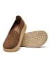 Comfortfusse Skórzane slippersy w kolorze beżowym