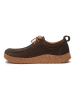 Comfortfusse Leren veterschoenen bruin