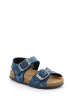 Grünland Sandały w kolorze niebieskim ze wzorem