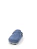 Grünland Skórzane chodaki w kolorze niebieskim