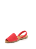 Grünland Sandalen rood