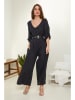 Rodier Lin Linnen jumpsuit donkerblauw