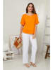 Rodier Lin Linnen blouse oranje