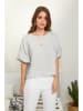 Rodier Lin Leinen-Bluse in Grau