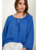 Rodier Lin Leinen-Bluse in Blau