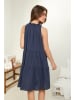Rodier Lin Linnen jurk donkerblauw