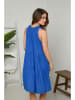 Rodier Lin Leinen-Kleid in Blau