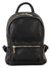 Lia Biassoni Skórzany plecak w kolorze czarnym - 22 x 26 x 16 cm
