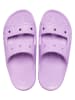 Crocs Klapki "Baya" w kolorze fioletowym