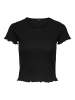 ONLY Koszulka "Emma" w kolorze czarnym