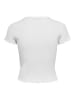 ONLY Koszulka "Emma" w kolorze białym