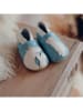 Lait et Miel Leder-Krabbelschuhe "Bear's hug" in Hellblau