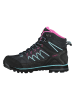 CMP Leder-Trekkingboots in Schwarz