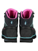 CMP Leder-Trekkingboots in Schwarz
