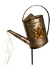 näve LED-Solar-Gartenstecker "Gießkanne" in Silber - (B)36 x (H)110 x (T)11 cm