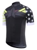 Protective Fietsshirt "Meteor" zwart/meerkleurig