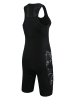 Protective Fahrradshorts "Bella Flower" in Schwarz