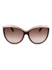 Longchamp Dameszonnebril bruin/goudkleurig