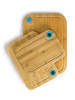 Utilinox Schneidebrett in Hellbraun - (L)28 x (B)39,5 cm