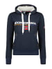 Geographical Norway Hoodie "Goliver" donkerblauw