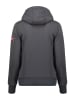 Geographical Norway Sweatjacke "Gapical" in Dunkelgrau