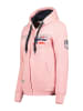 Geographical Norway Sweatjacke "Gisland" in Rosa