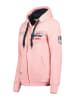 Geographical Norway Sweatvest "Gisland" lichtroze