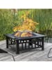 Profigarden Feuerschale in Schwarz - (B)81 x (H)45 x (T)81 cm