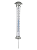 Profigarden Ledsolarthermometer zilverkleurig - (H)112 cm