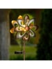 Profigarden Ledsolartuinsteker bruin/goudkleurig - (B)23 x (H)92 x (D)12,5 cm