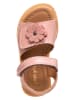 POM POM Skórzane sandały w kolorze jasnoróżowym