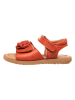 POM POM Leren sandalen roodbruin