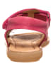 POM POM Leren sandalen roze