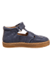 POM POM Leren enkelsandalen donkerblauw