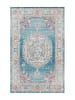 VIVACE Kurzflor-Teppich "Maggio" in Blau/ Bunt