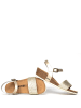 BAYTON Keilsandaletten "Leganes"  in Gold