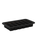 COOK CONCEPT IJsblokjesbakje zwart - (L)19 x (B)11 cm