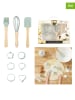 The Home Deco Kids 9-delige kinderbakset lichtblauw/naturel