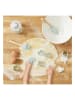 The Home Deco Kids 9-delige kinderbakset lichtblauw/naturel