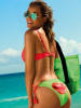 Meriell Club Bikini rood/groen