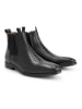 DENBROECK Leren chelseaboots "Stone St." zwart