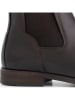DENBROECK Leder-Chelsea-Boots "Stone St." in Dunkelbraun