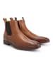 DENBROECK Leren chelseaboots "Stone St." camel