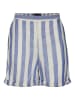 Vero Moda Shorts "Jena" in Blau/ Weiß