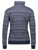 s.Oliver Sweatshirt "Winter Nights" in Dunkelblau/ Weiß
