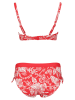 Venice Beach Bikini "Kensi" rood/wit