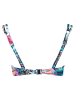 Venice Beach Biustonosz bikini "Jane" w kolorze granatowym ze wzorem