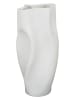 THE HOME DECO FACTORY Vaas wit - (B)14,5 x (H)29,5 x (D)12 cm